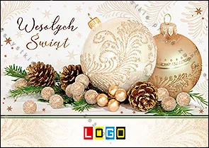 Pawi ornament na kremowym tle, rozłożony