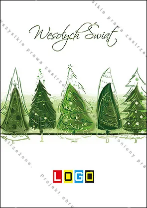 Pięcioro zielonych w linii, rozłożony