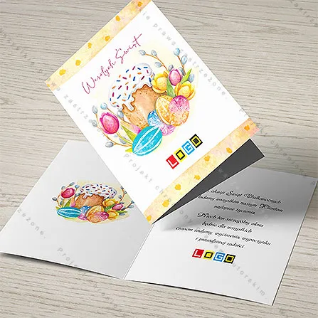 Babka z lukrem między tulipanami, tył