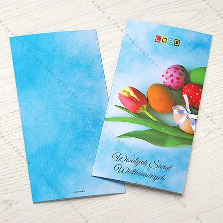 Kokarda wśród czerwonych tulipanów, tył