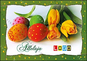 Żółte tulipany na zieleni, rozłożony