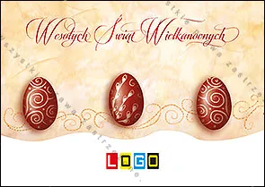 Jasne wiry na bordowych jajkach, rozłożony